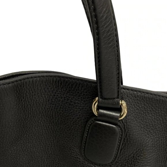 Auth GUCCI Soho 282303 Black Leather Tote Bag - Picture 8 of 15